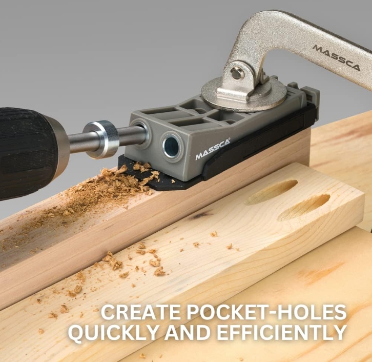 cool tool idea Massca Twin Pocket Hole Jig