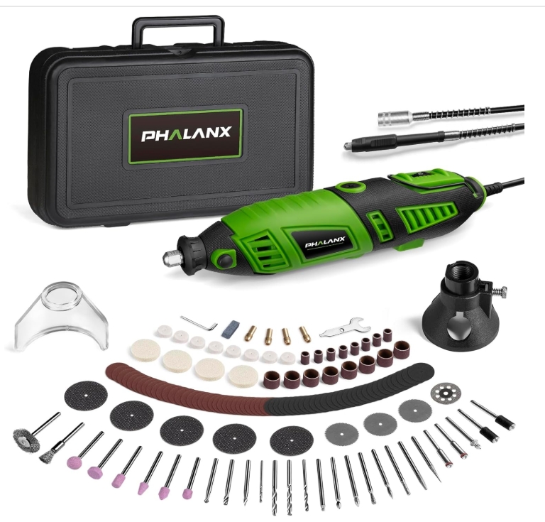 PHALANX 8000-32000RPM Rotary Multi-Tool Kit cool tool idea