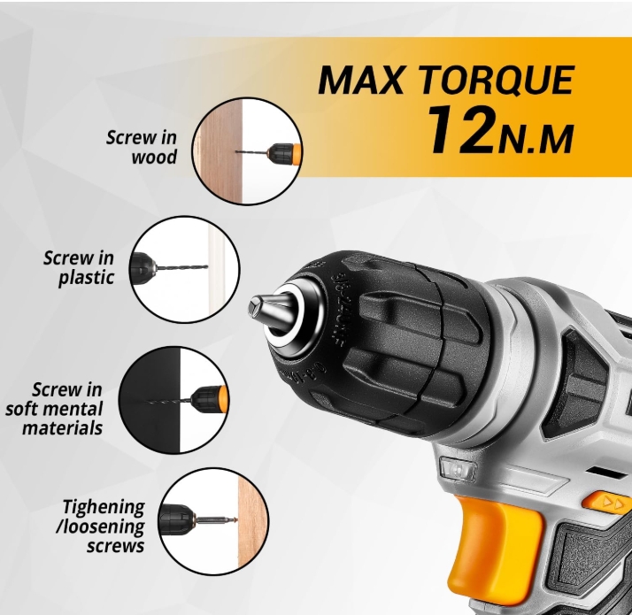 DEKOPRO 126-Piece Tool Combo driver