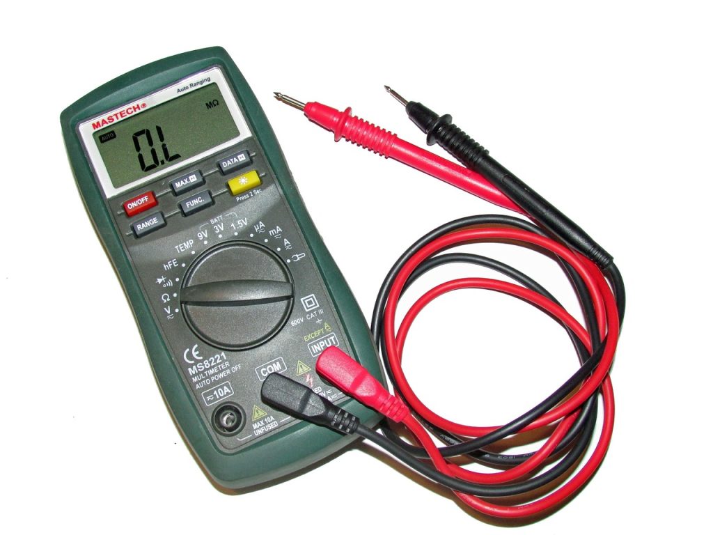  tool collection for basic DIY multimeter