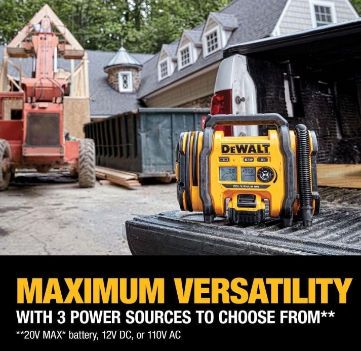 DEWALT 20V Cordless Inflator